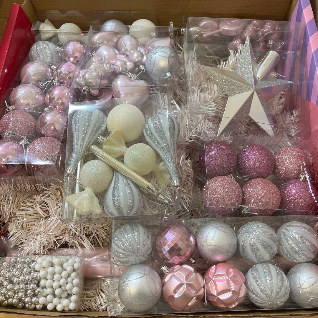 フランフラン　クリスマスツリー　ピンク　150センチ
