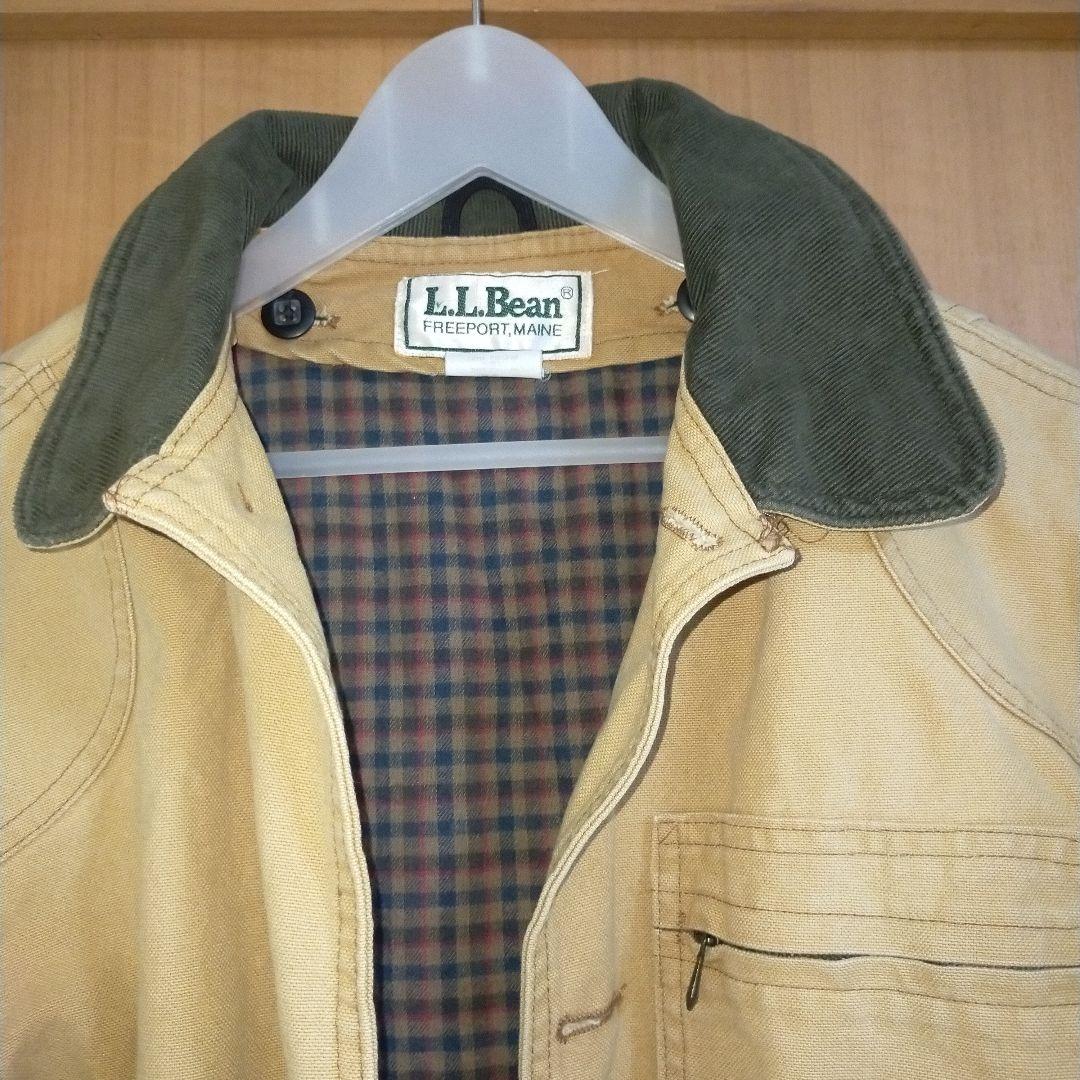 LLBEAN ダック地ジャケット H147 アメリカ製 Sサイズ