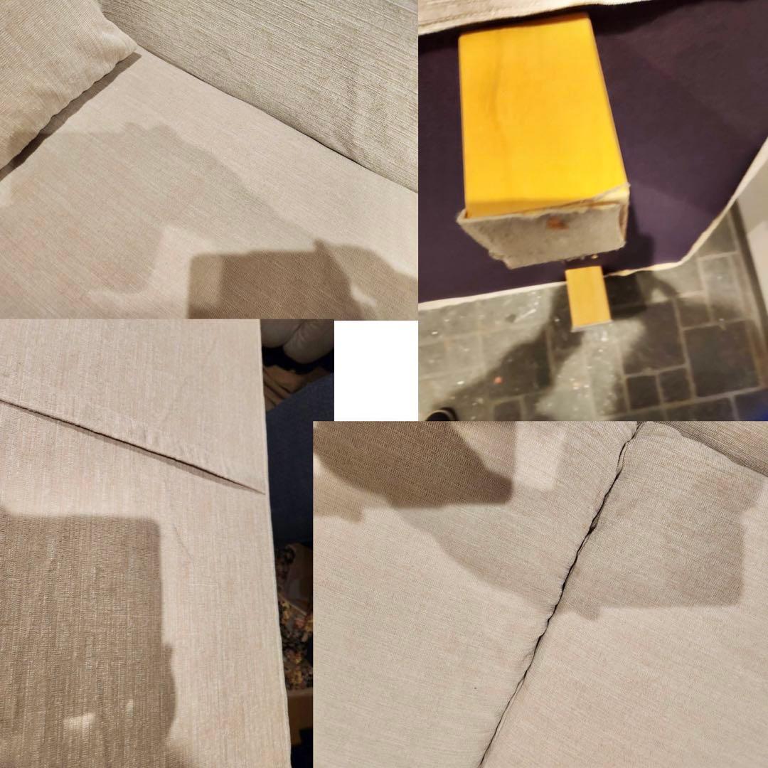 NOYESノイエス Decibel C4 3人掛けソファ+オットマンセット