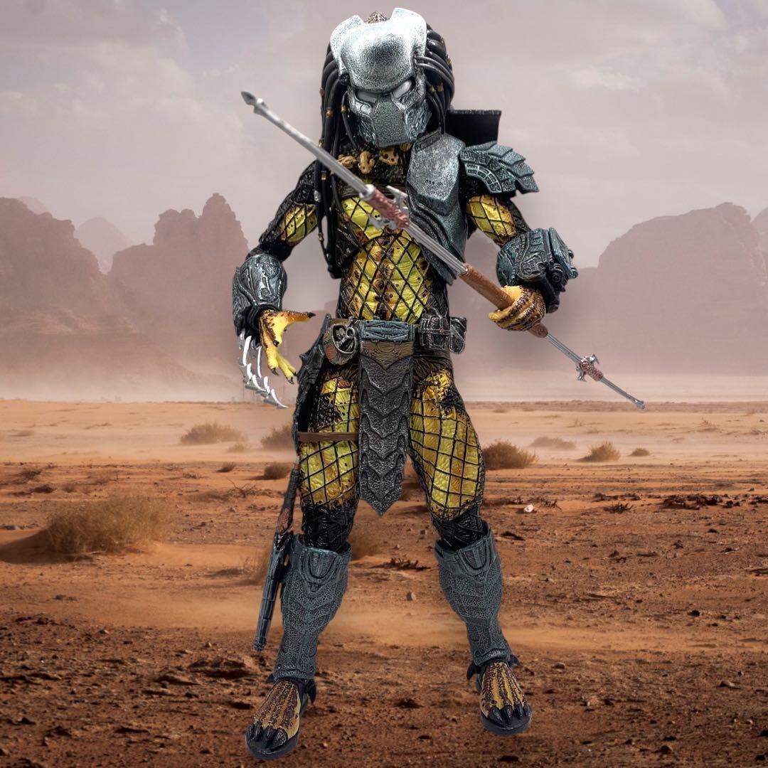 希少　プレデター フィギュア　エンシェント NECA ネカ　コレクター　武装