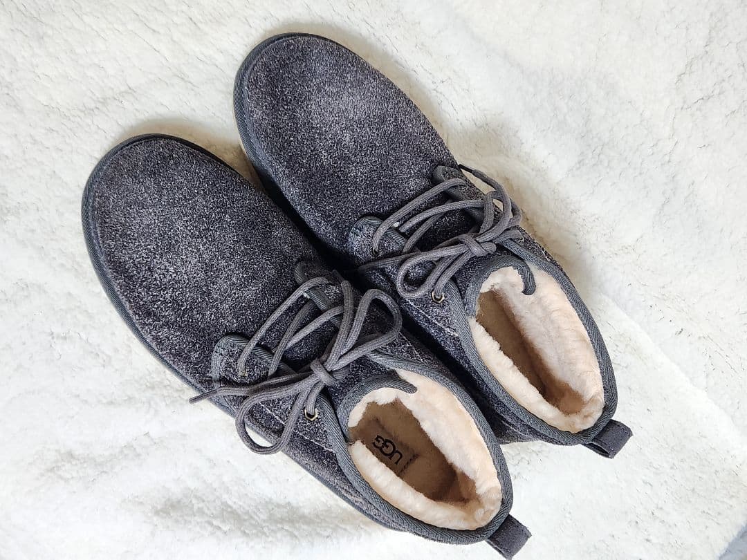 【超美品】UGG グレー ムートンブーツ 30cm★