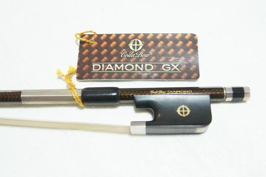 新品同様 Coda Bow Diamond GX チェロ弓　カーボン製　24万円