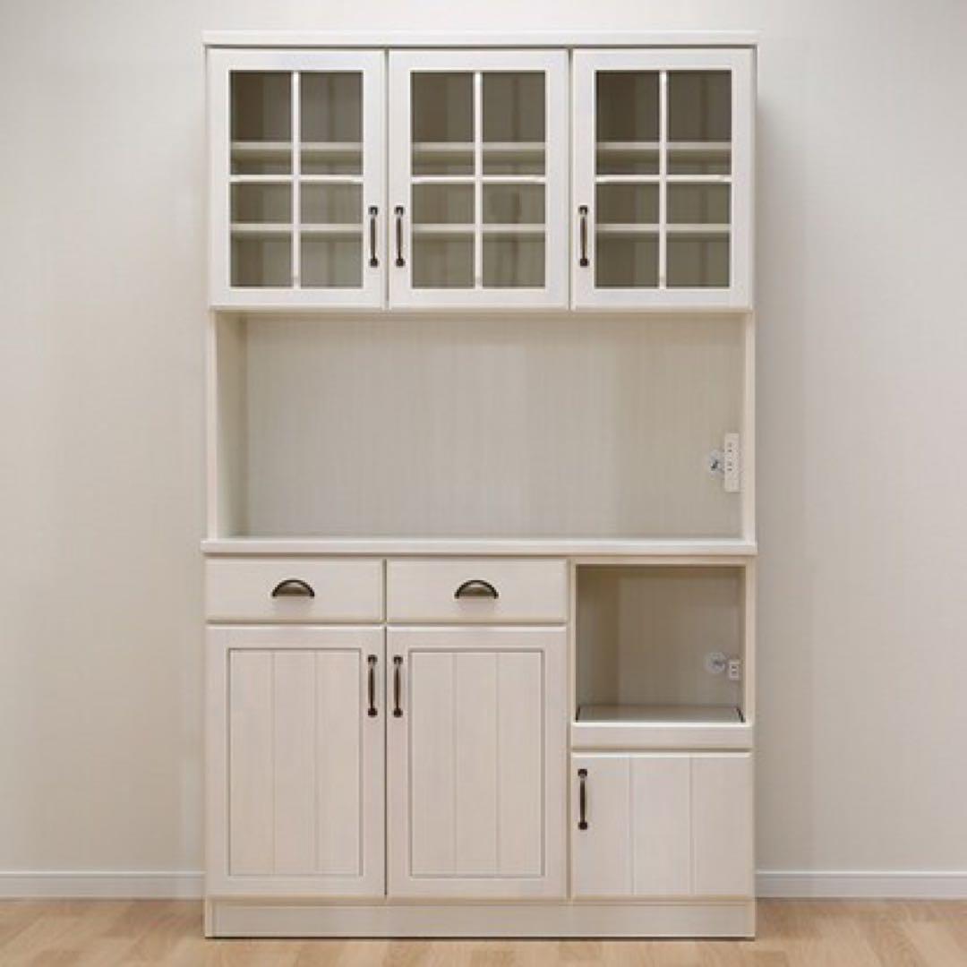 美品 ニトリ キッチンボード(ミランダ2 120 WW)