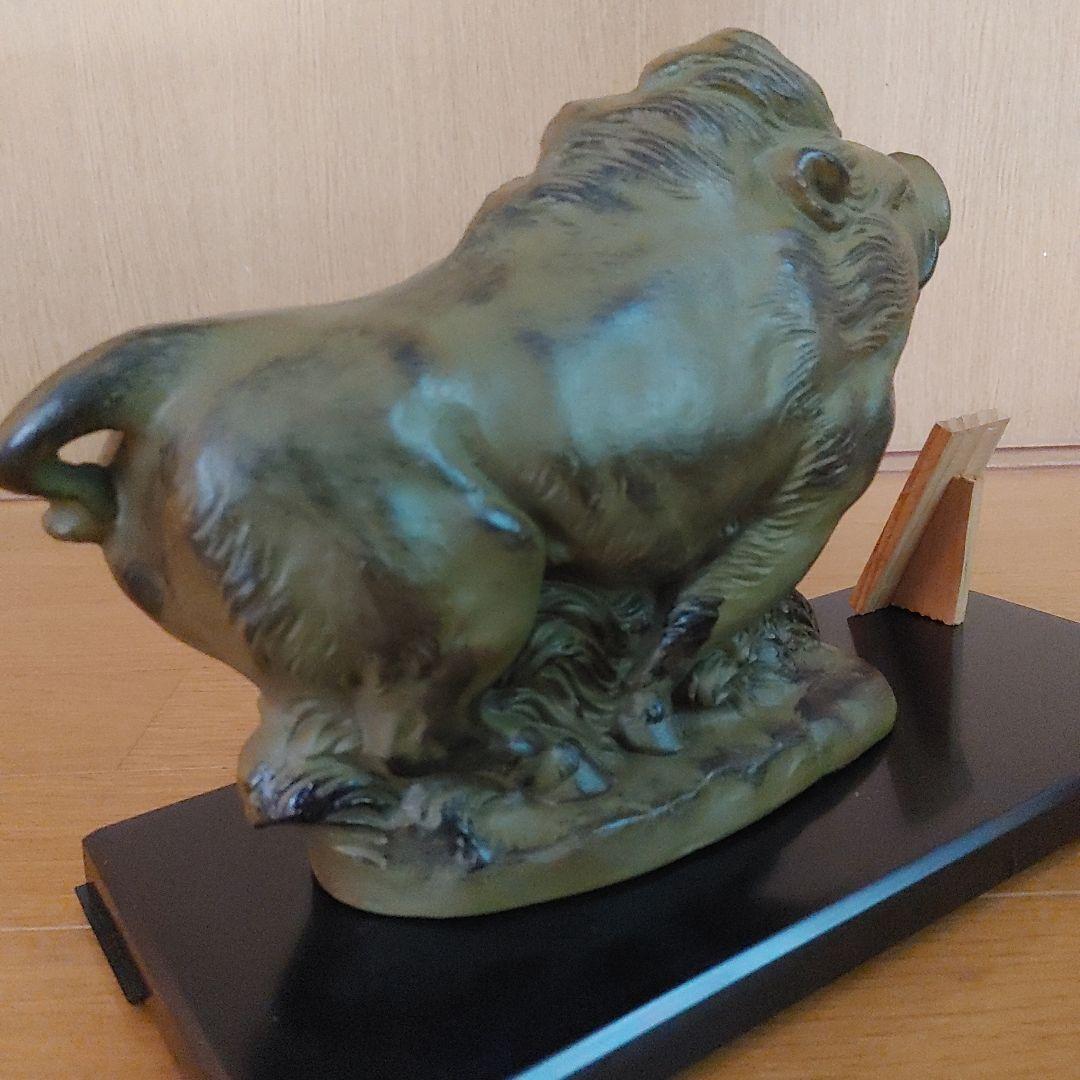 陶器製イノシシ置物