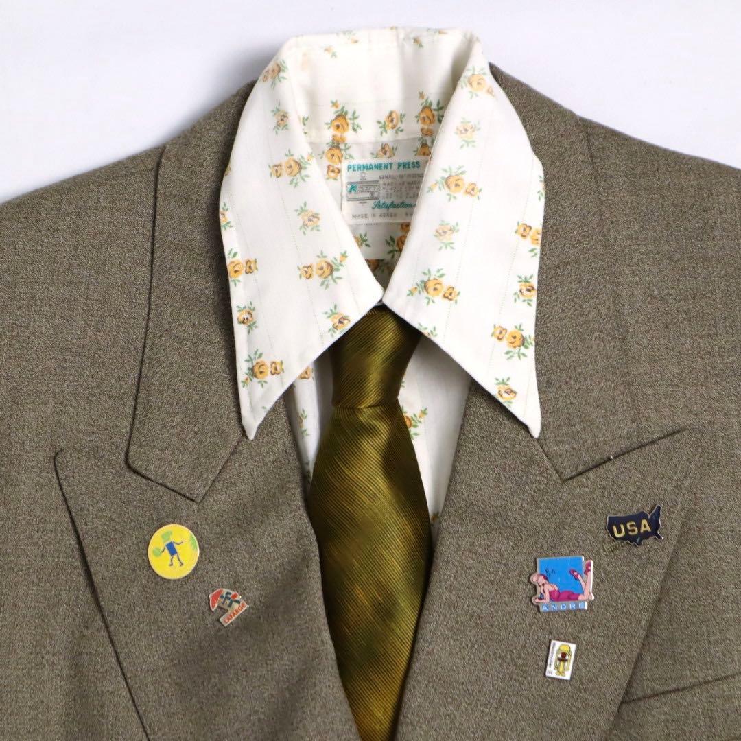 5点セット Vintage LANVIN 80s 90s ダブル セットアップ