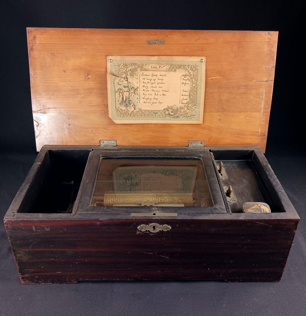 専用S153 フランス製 シリンダーオルゴール アンティーク