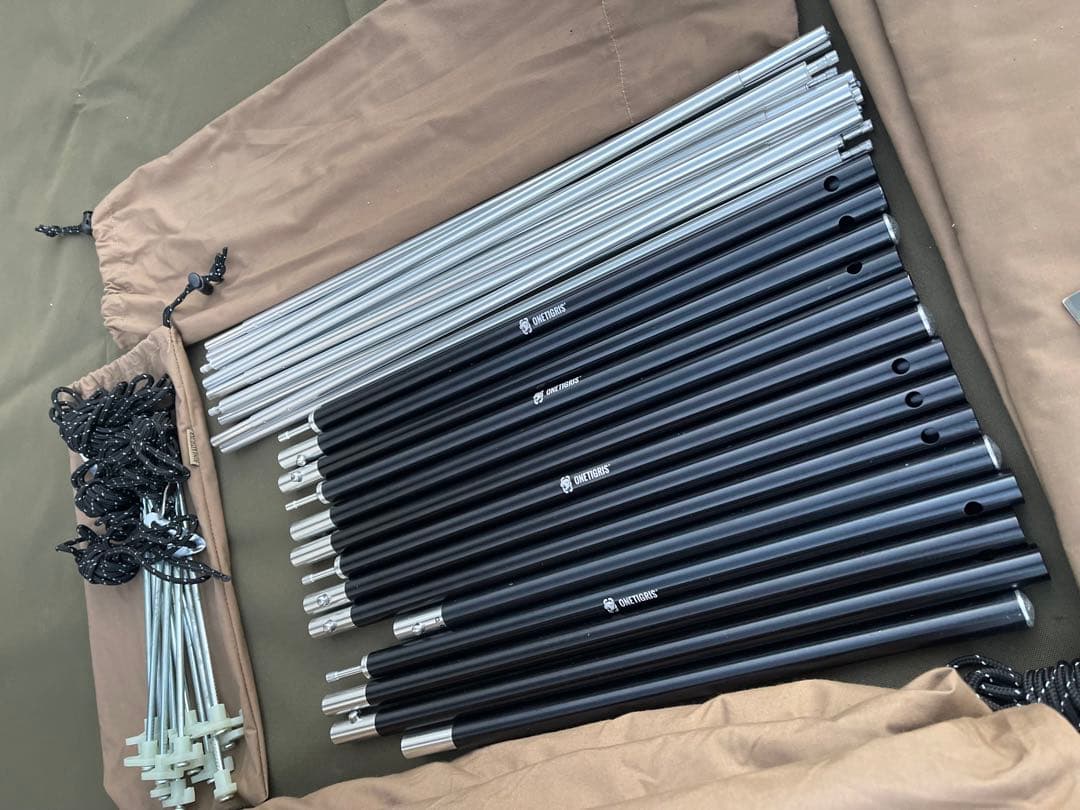 極美品 Onetigris ソロホームステッド TC テント 付属品完備