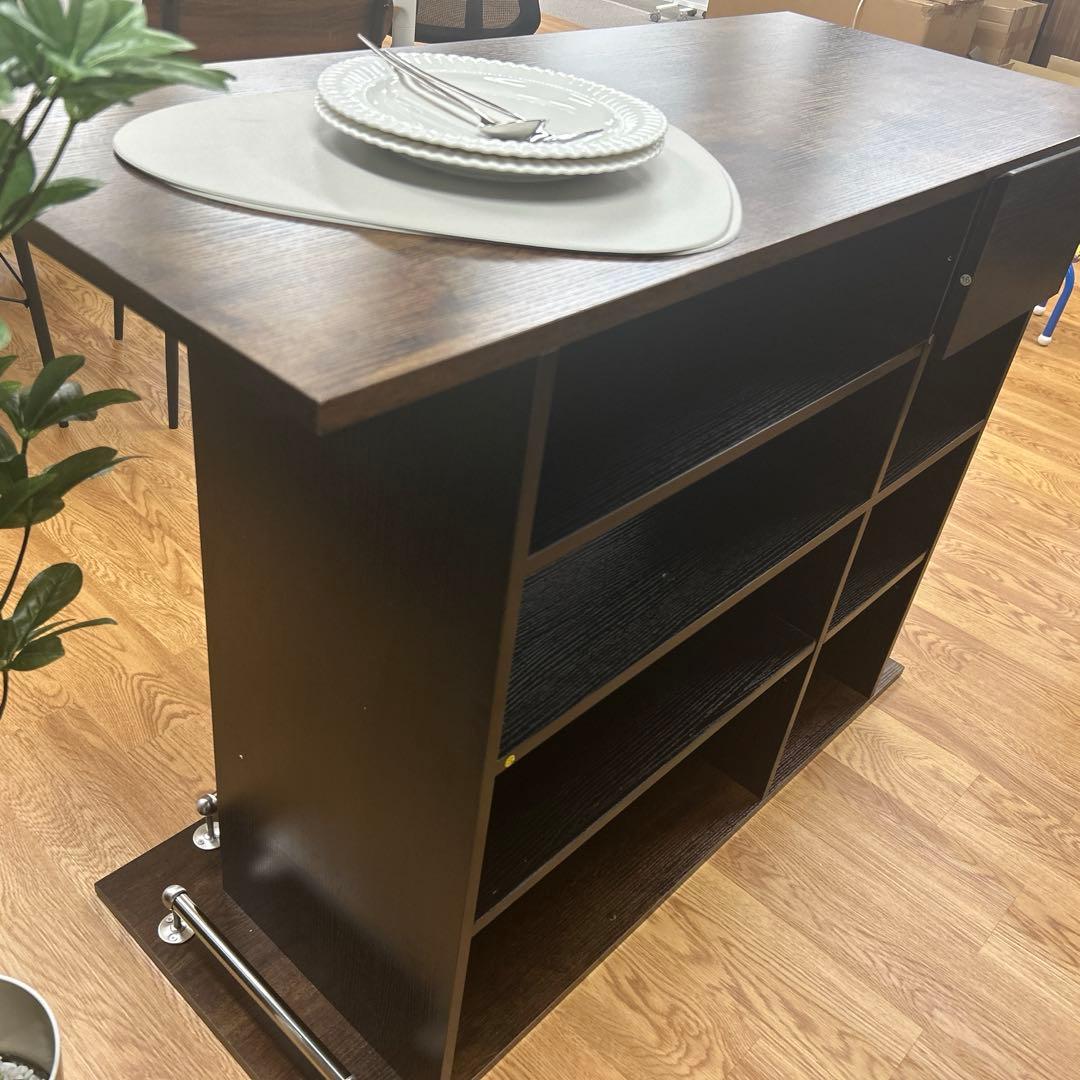 京都引き取りに来れる方■ドリス　カウンターデスク　バーカウンター