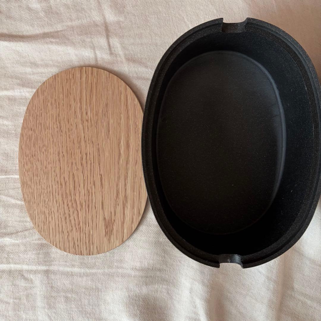 【未使用に近い】ideaco ストーン調オーバルボックス 北欧暮らしの道具店購入