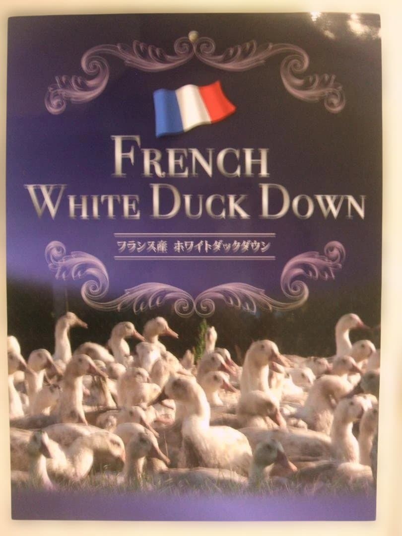 残１点買い得品‼️新品＊ロイヤル＊フランス９３％＊増量１，３キロ＊羽毛布団ＳＢ