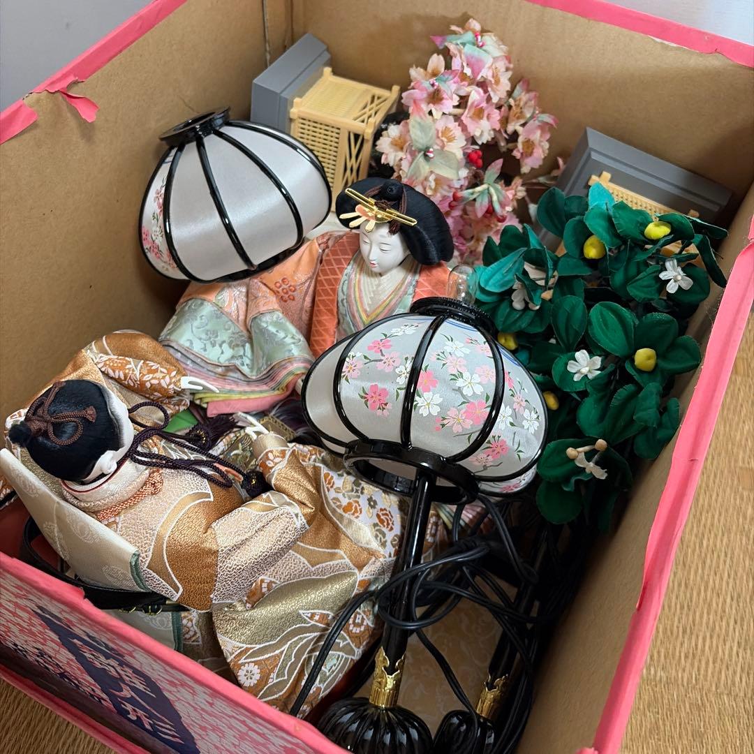 ひな人形セット 高級　雛人形 親王飾り