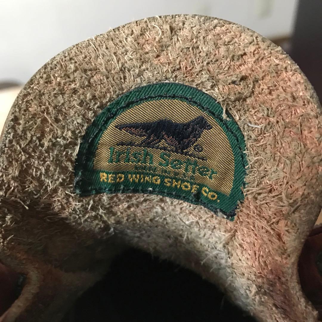 レッドウイング　アイリッシュセッター　裏半円犬タグ　90年代