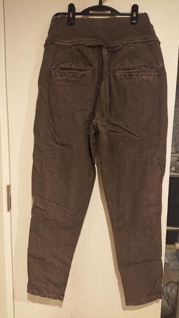 美品☆キャピタルサルエルパンツ　レディスカジュアルパンツ　サイズ：１＝S 　泥茶