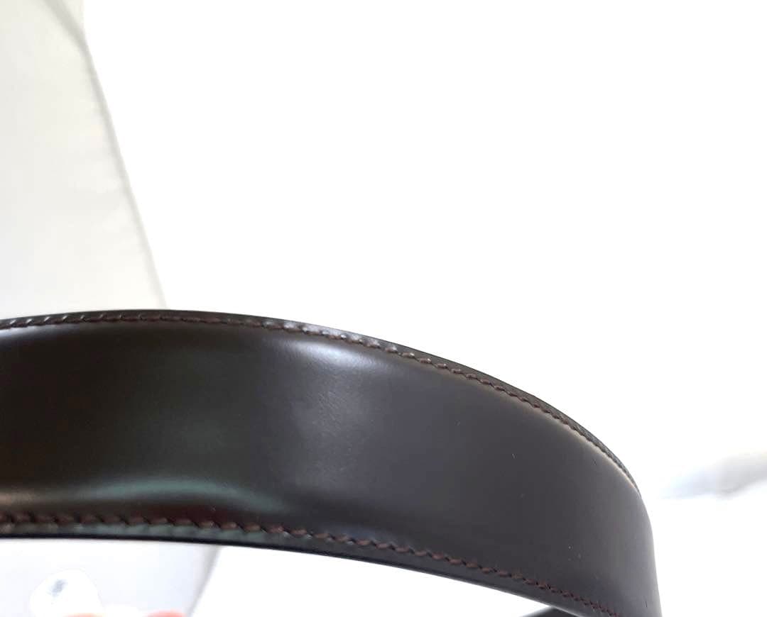 正規 ブルガリ アショーマ ウォッチベゼルバックル ベルト ブラックブラウン