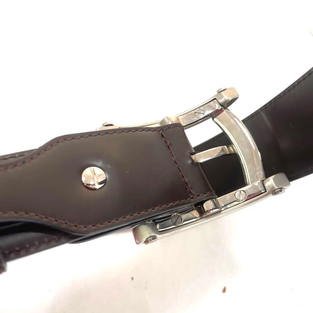 正規 ブルガリ アショーマ ウォッチベゼルバックル ベルト ブラックブラウン