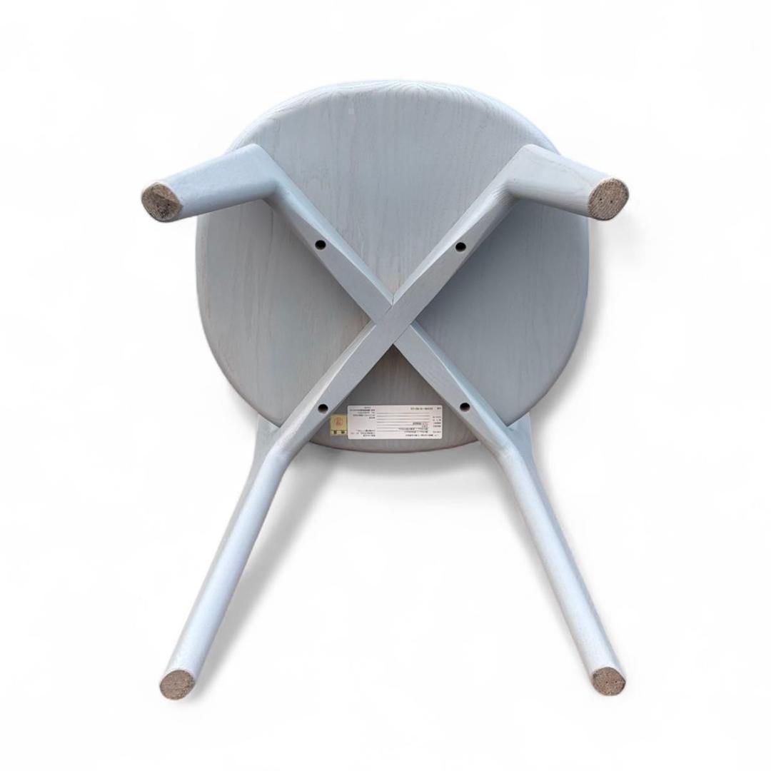 ナガノインテリア フレンドリー ノーマ チェア DC340-1N グレー 廃盤