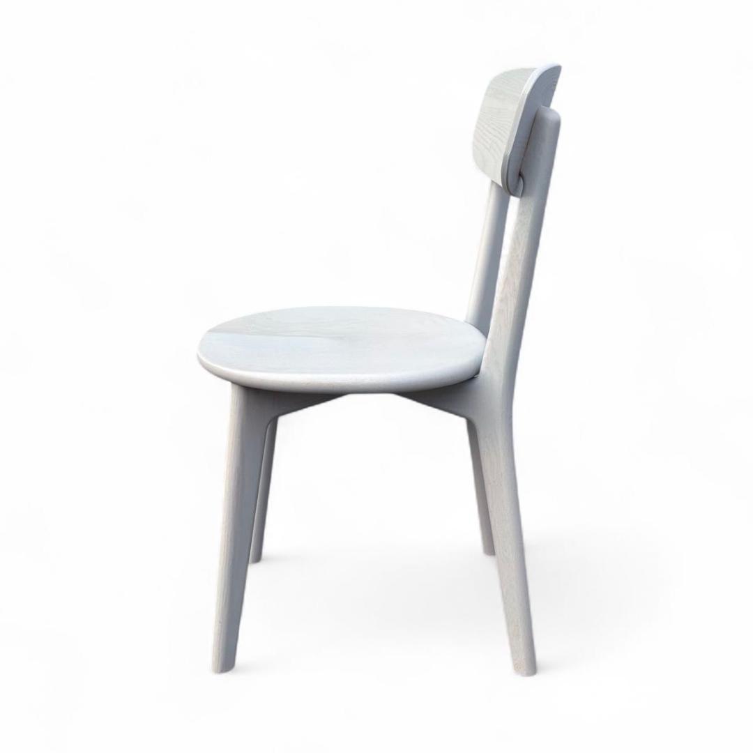 ナガノインテリア フレンドリー ノーマ チェア DC340-1N グレー 廃盤