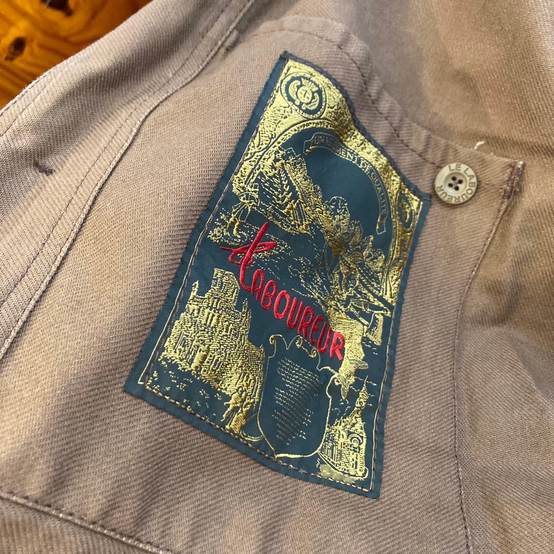 【LE LABOUREUR】希少 カバーオール ブラウン フランス製 仏製