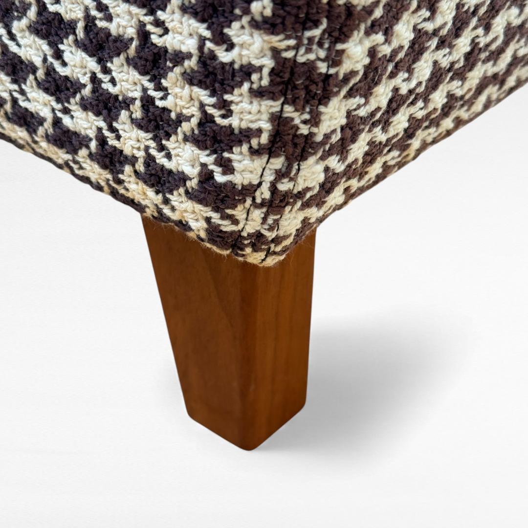 HUKLA オットマン　フクラ 千鳥柄