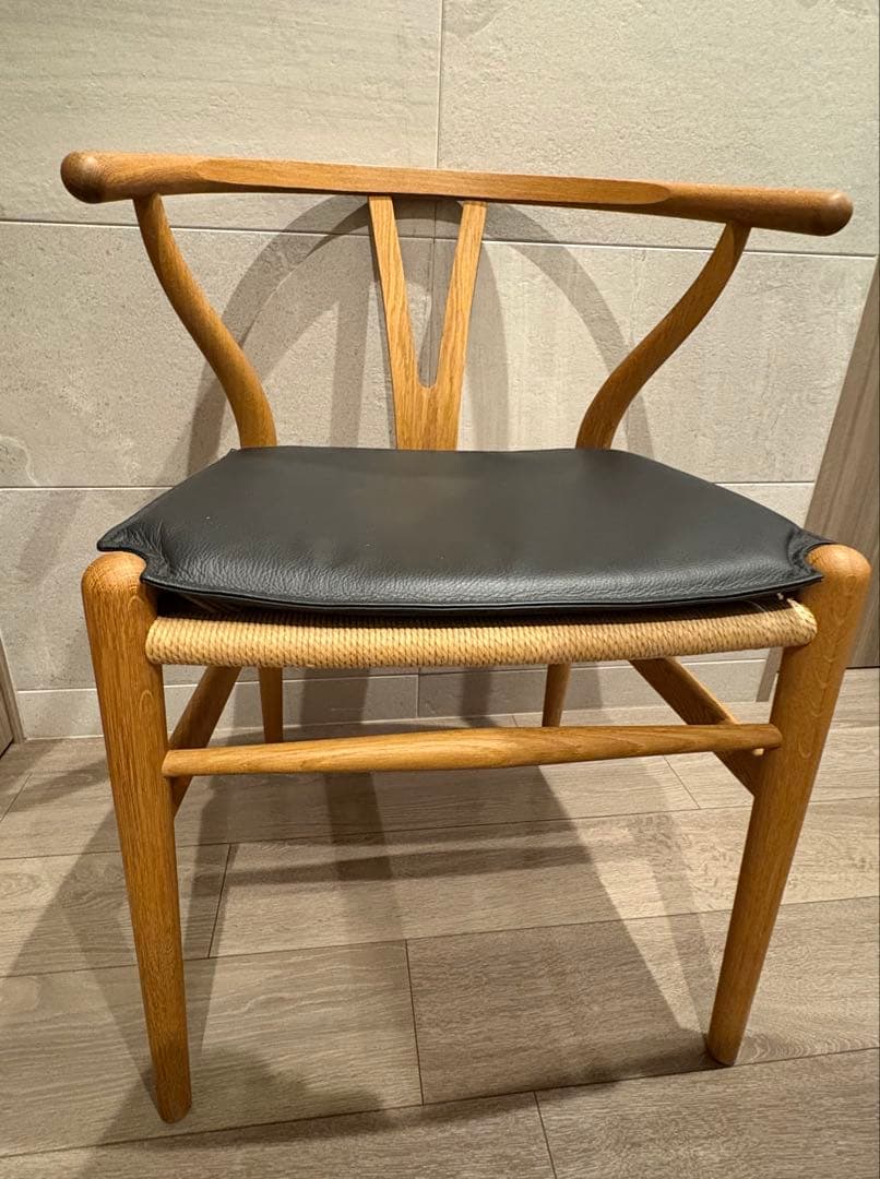 正規品 Yチェア CH24 オーク オイルフィニッシュ クッション付き