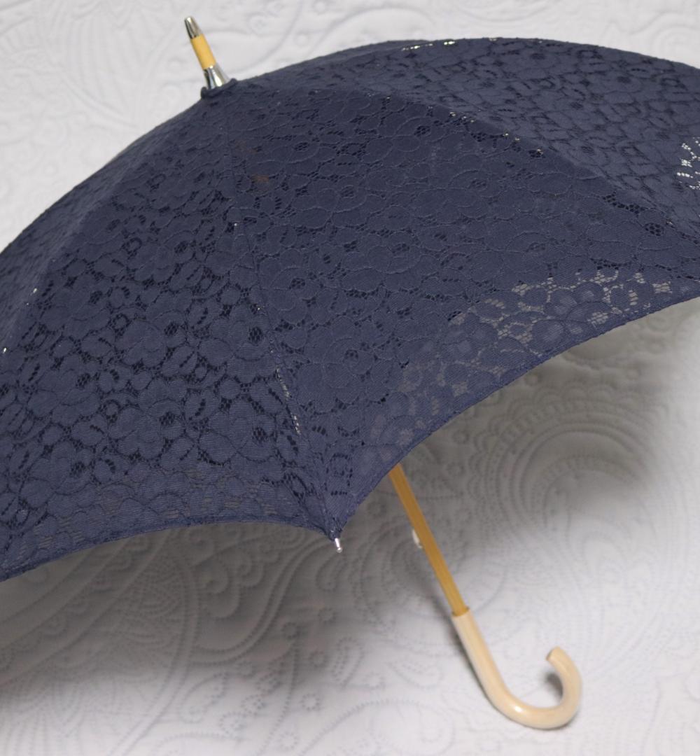 33,000円新品【長傘 日傘】繊細高級 豪華総レース かわず張り 木製 日傘