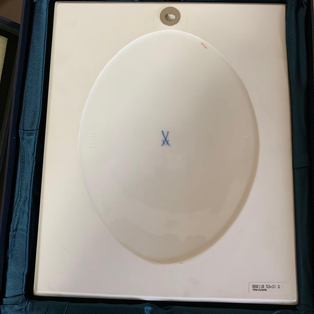 マイセンプラーク　25㎝✖️20㎝