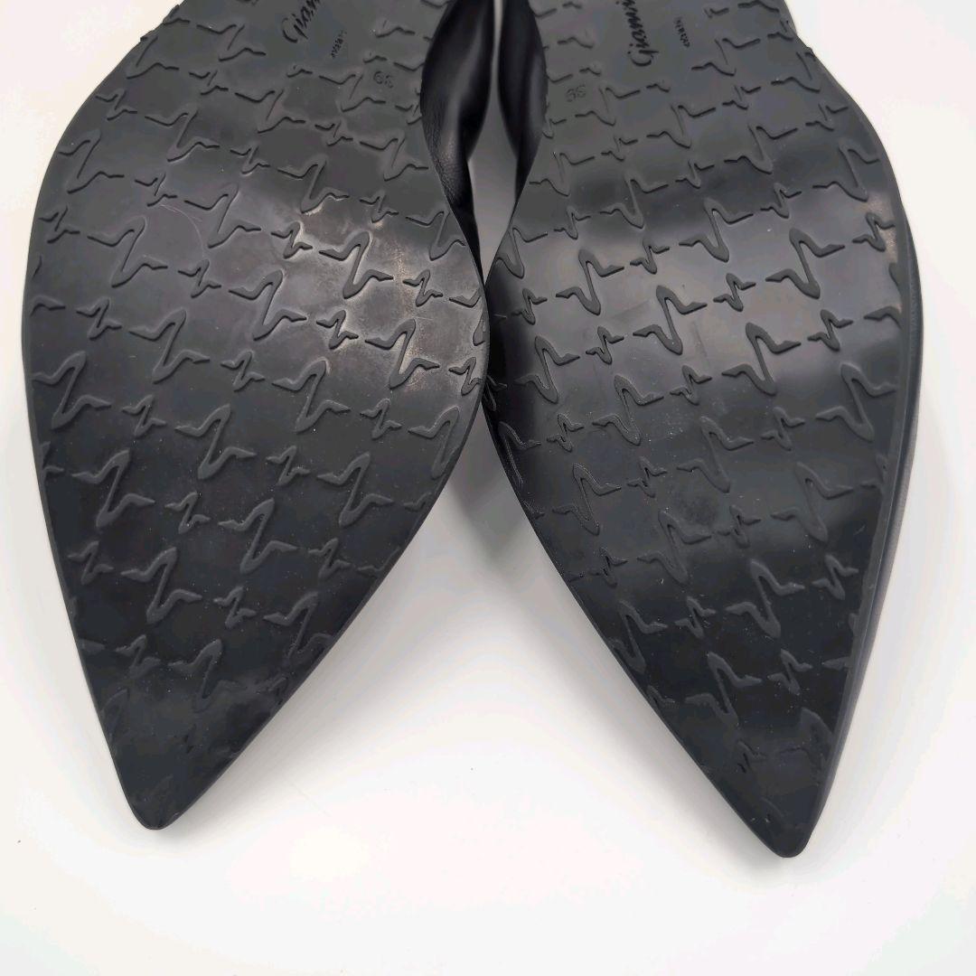 専用商品 新品未使用 ジャンヴィットロッシ バレエシューズ 39(24.5) 黒