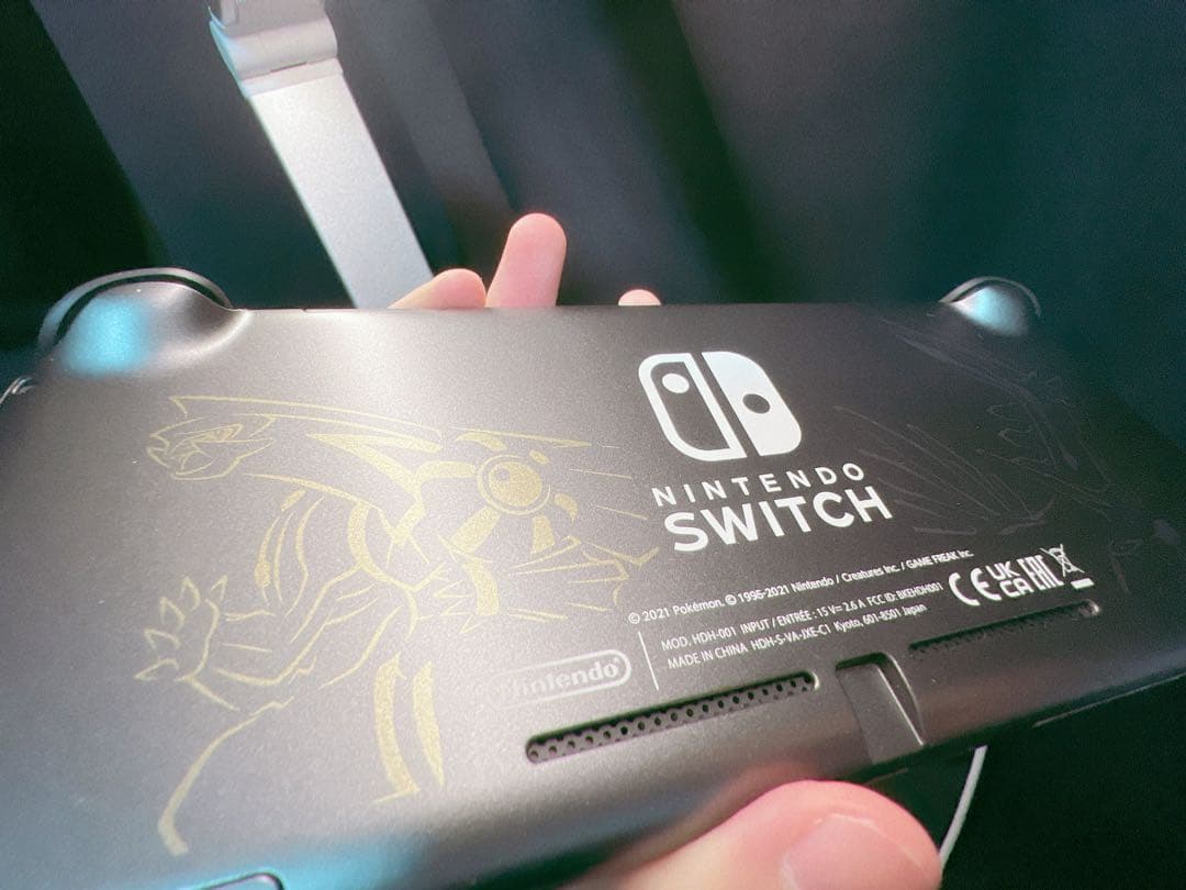 Nintendo Switch Lite 本体 グレー デザイン ポケモン