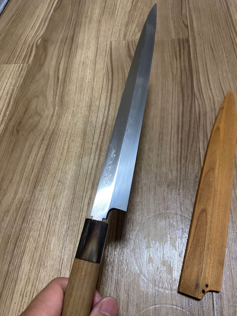 源昭忠作　テッサ　本焼包丁　9寸