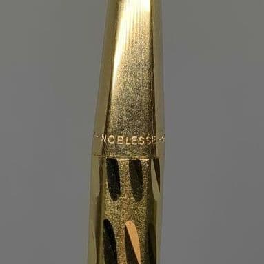 【20金張り】モンブラン ノブレス ゴールド ダイヤモンドカット ドイツ製