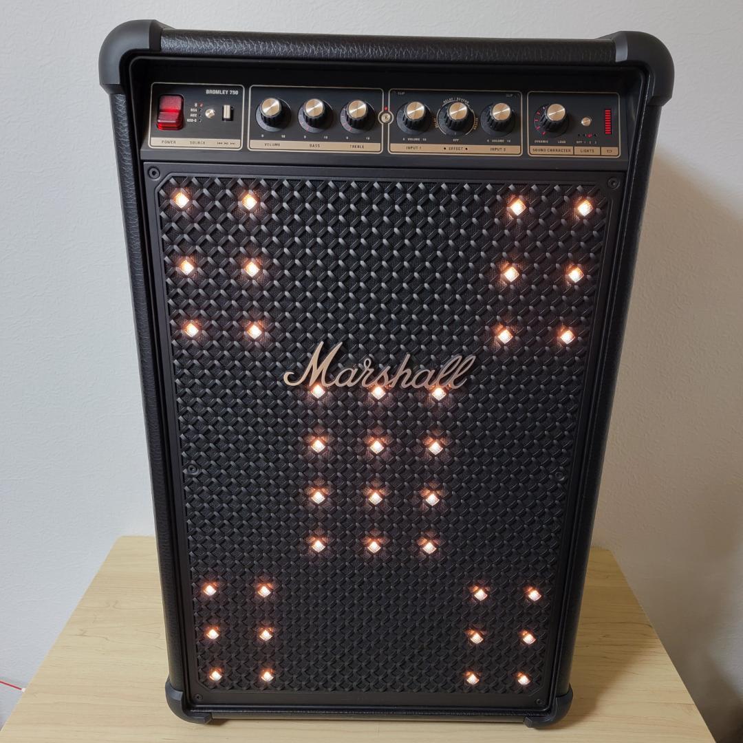 スピーカー・ウーファー Marshall BROMLEY 750 Black and Brass