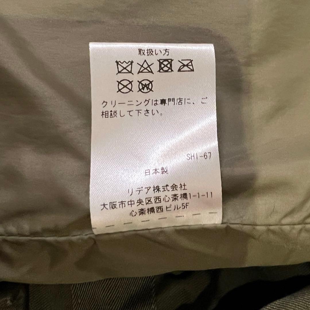 STRASBURGO WORKS 日本製 ファー付ミリタリーコート L