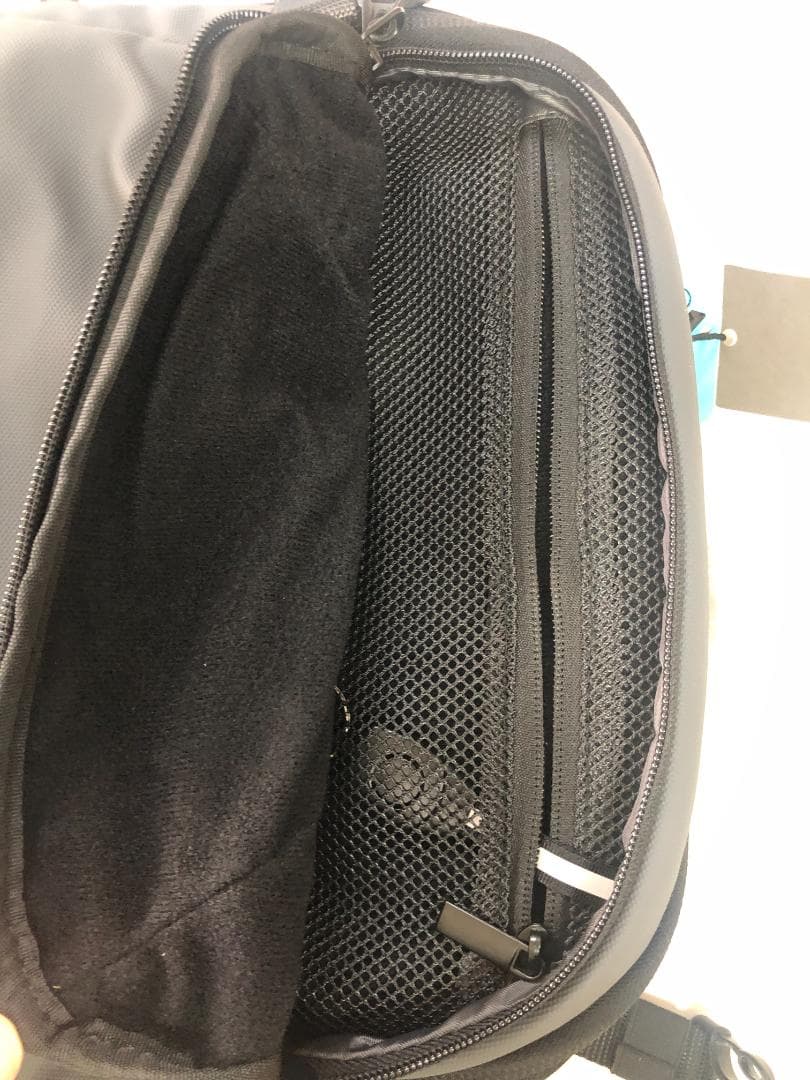 真空圧縮リュックサック(グレー)　32×15～20×49(cm) ★ポンプ有り★