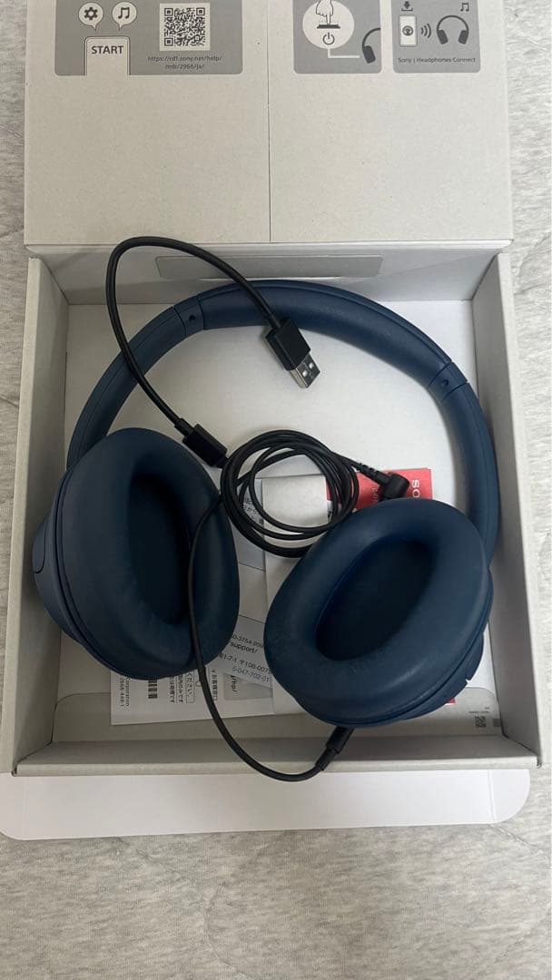 SONY ワイヤレスヘッドホン WH-CH720N ブルー