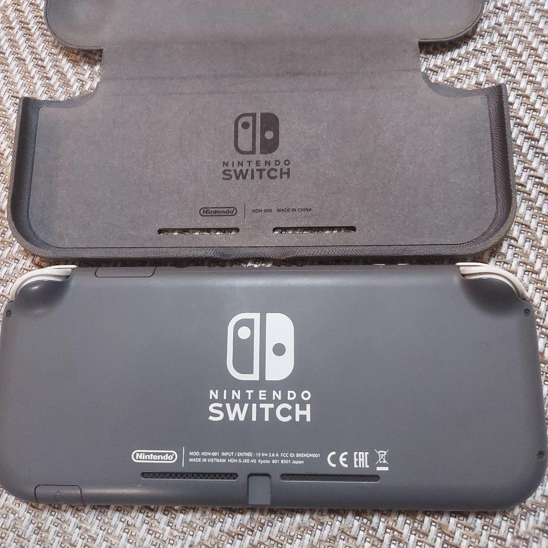 Nintendo Switch Lite グレー 本体＋カバー