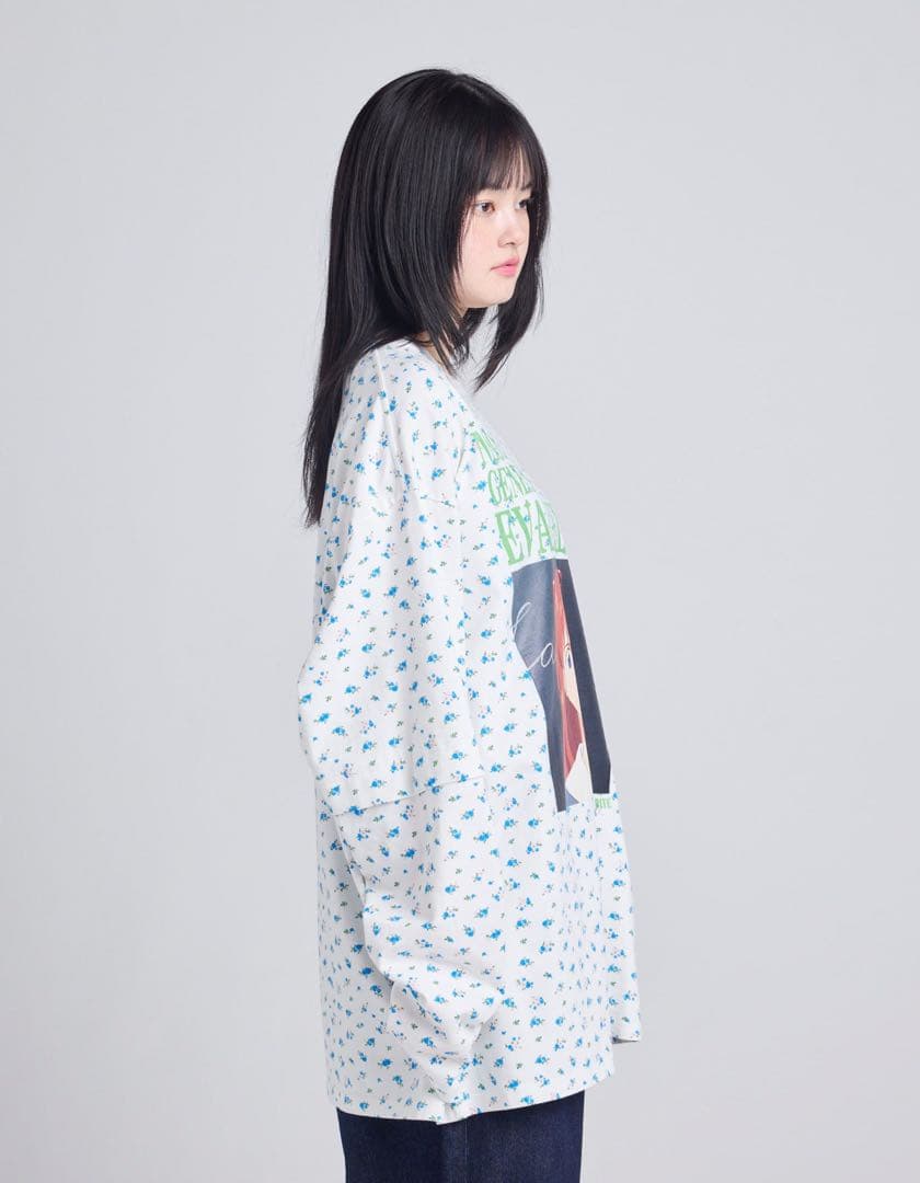 新品　little sunny bite エヴァンゲリオン　BIG長袖Tシャツ