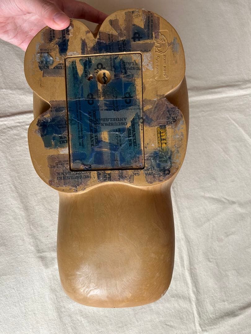 アンティーク　ヴィンテージ　大きい　カバ　貯金