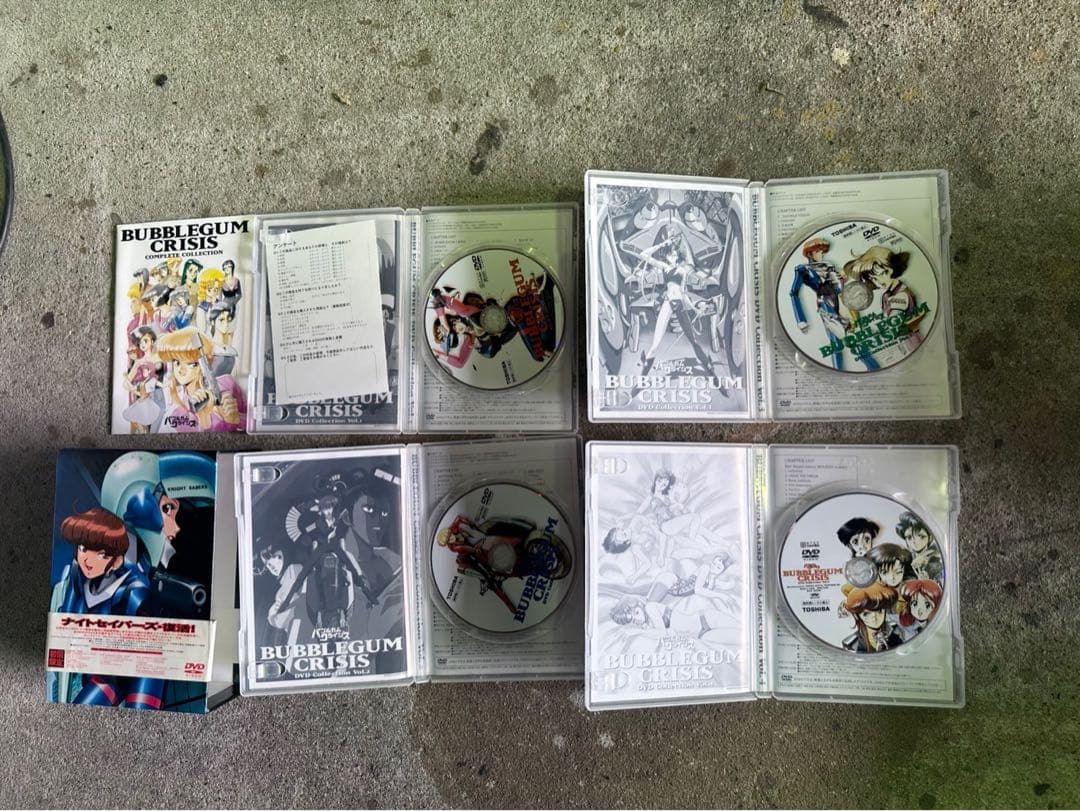 s504 バブルガムクライシス全話DVDボックス 初回限定盤