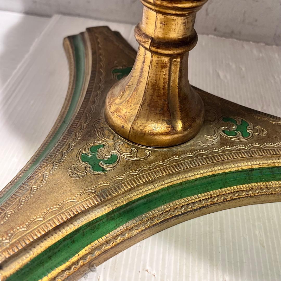 イタリア　フィレンツェ　フローレンタイン・サイドテーブル　一点もの