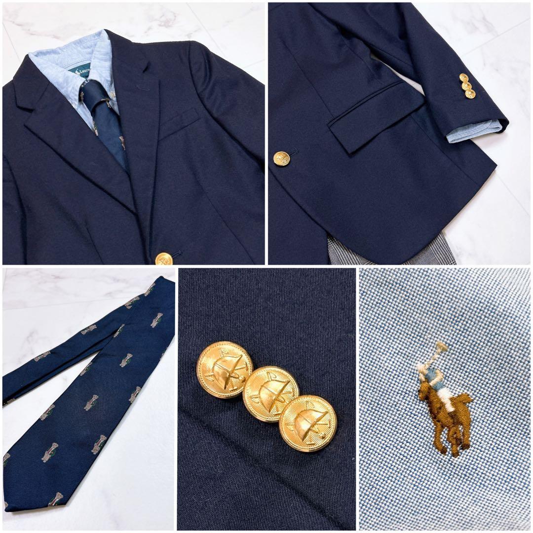 【極美品】ラルフローレン　キッズスーツ(150) ポロベア