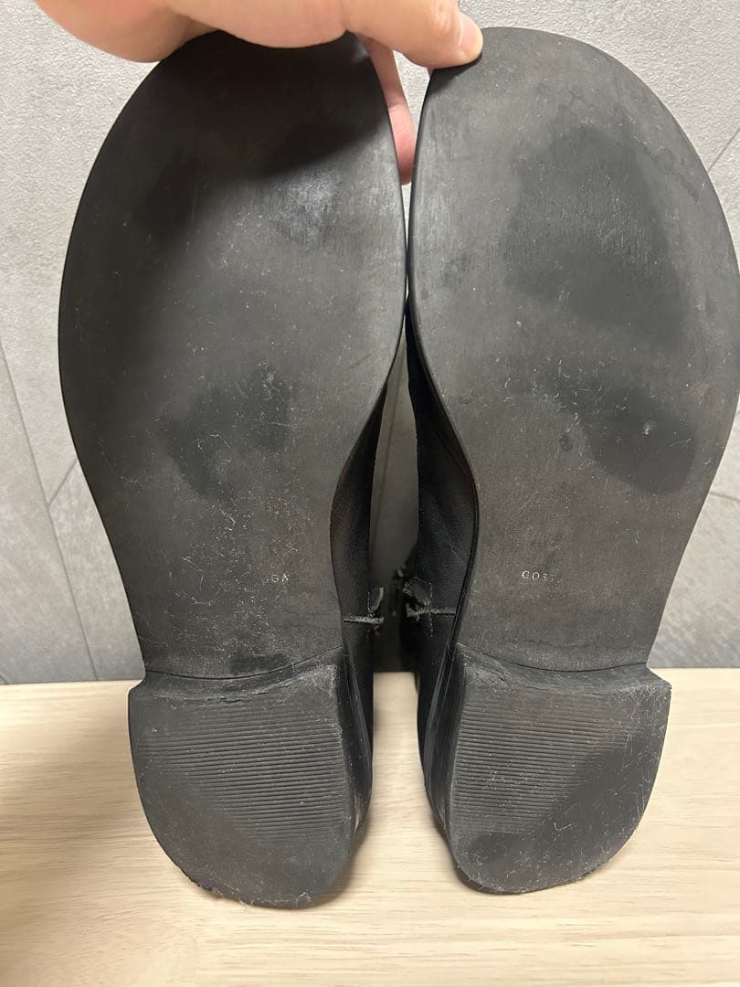 GOSTAR DE FUGA ペコスブーツ　日本製　本革　サイドジップ　ブーツ