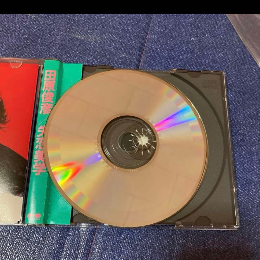 田原俊彦 .失恋美学　差し込み巻き帯付き　邦楽CD ジャニーズ　昭和　アイドル