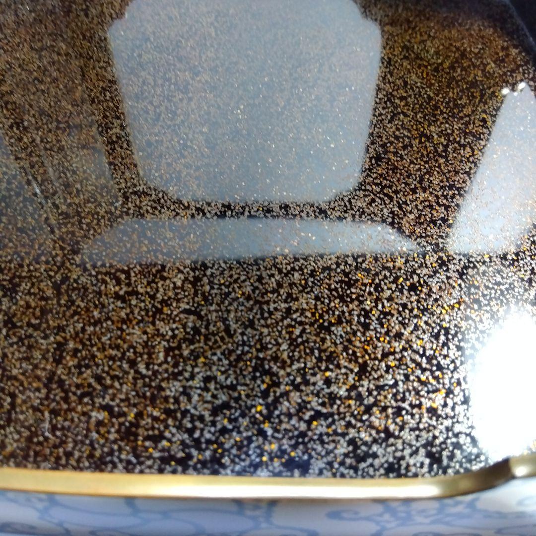 加賀蒔絵　時代祝い盃台　蒔絵松竹文熨斗の図　梨地　共箱　美品