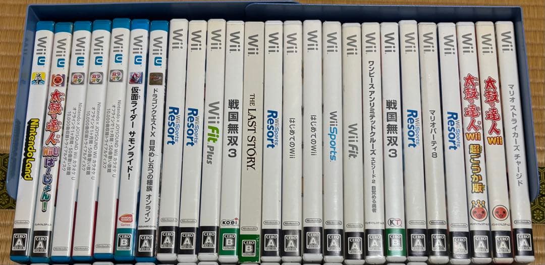 【1本100円以下!!】Wii・Wii Uソフト90本まとめ売り