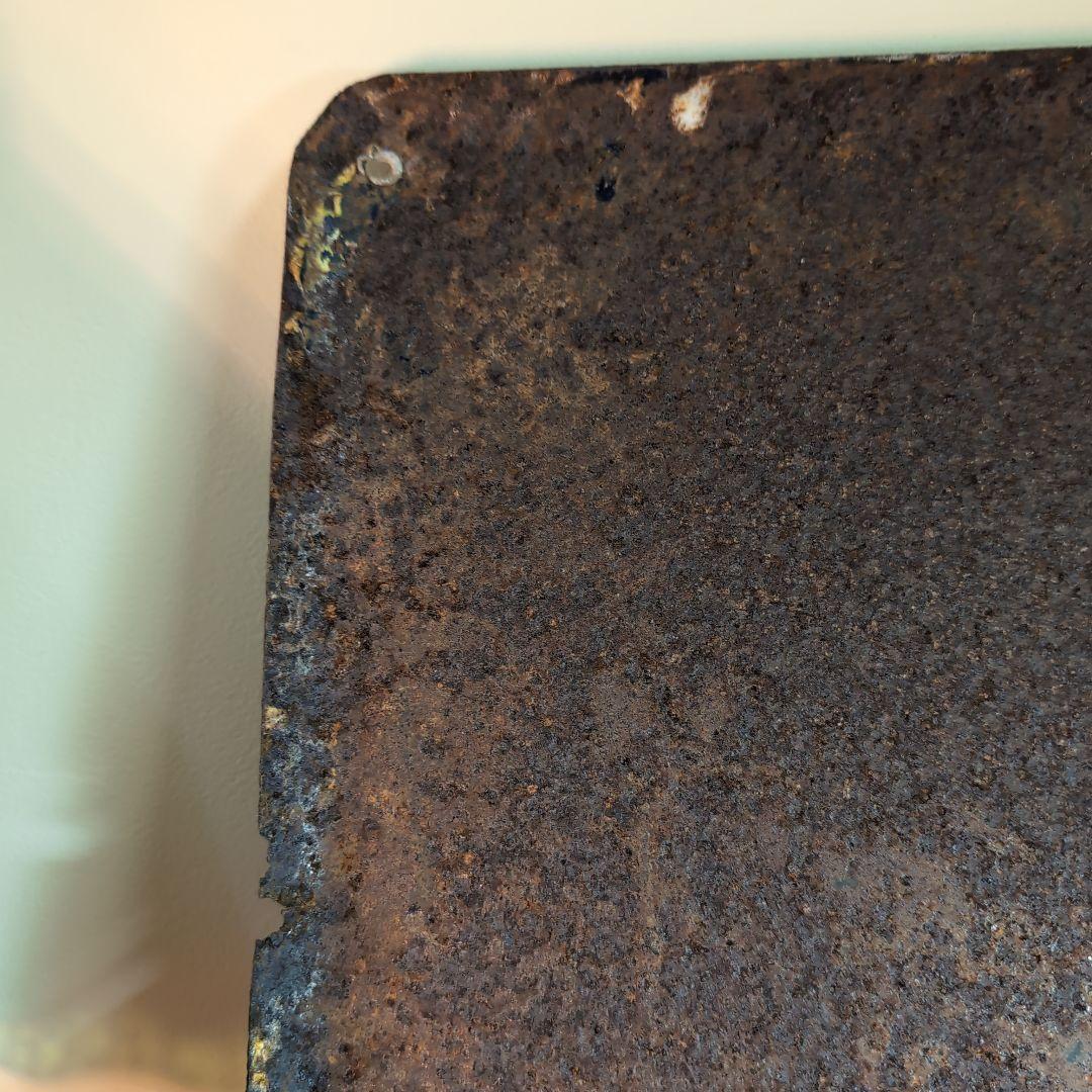 大日本加里株式會社　　　獨佛　加里　琺瑯看板　ホーロー看板