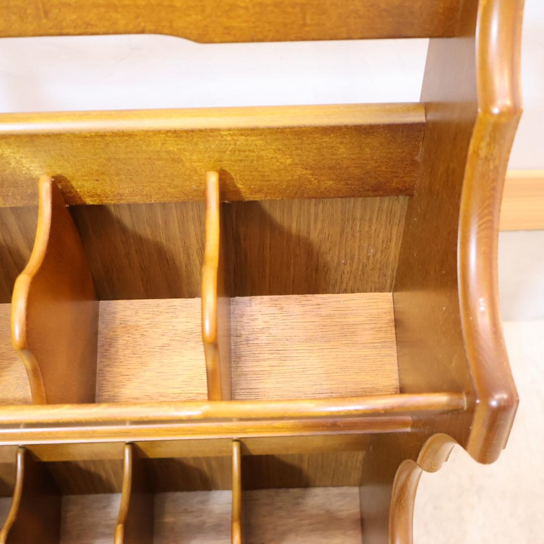 karimoku カリモク家具 コロニアル スリッパラック 木製 スリッパ立て