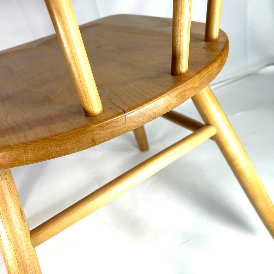 【送料無料】MUJI 無印良品 オークアームチェア・丸脚　ダイニングチェア