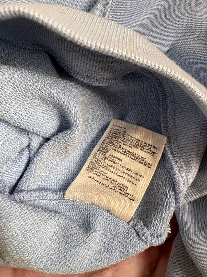 AMI PARISトレーナー スウェット 水色