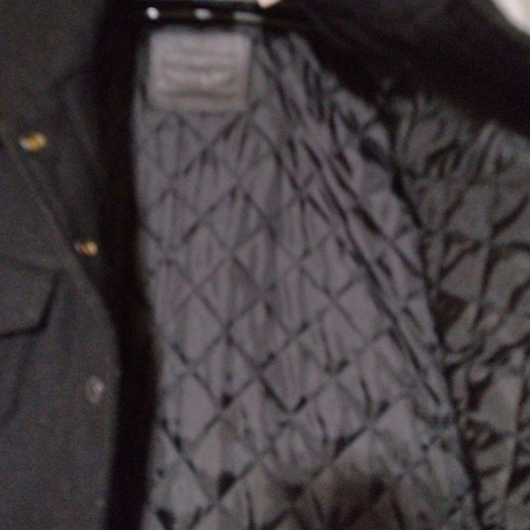 ウールレザーシングルライダースジャケット