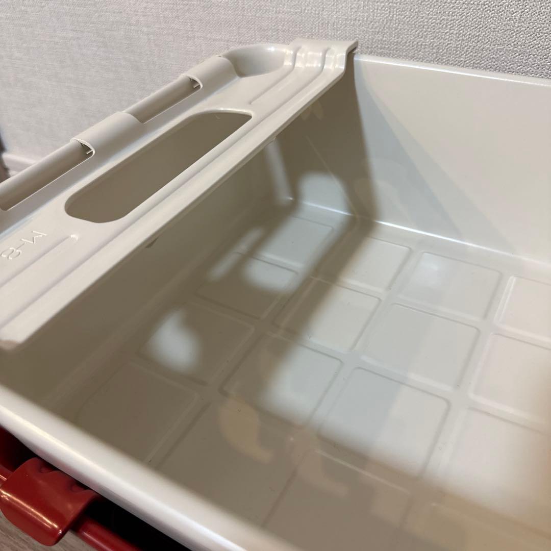 家具・インテリア HUMAN MADE STACKING BOX white red set